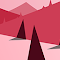 Red Mountains:清新红色山脉主题的Chrome插件